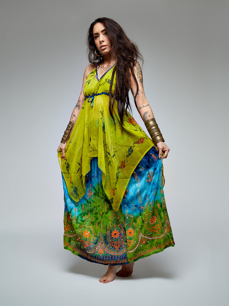 Wildflower Bohemian Two-Piece Set