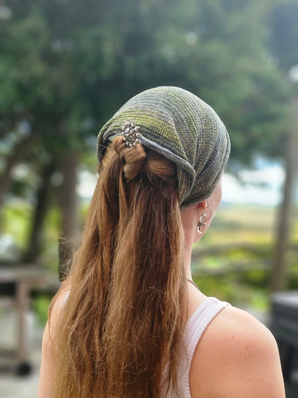 Silver Plated Brass Hair Stick