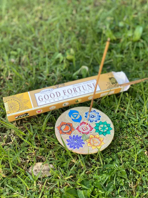 Chakra Stone Incense Holder