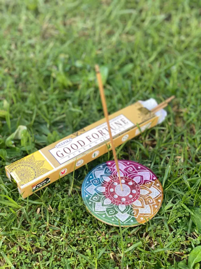 Mandala Stone Incense Holder