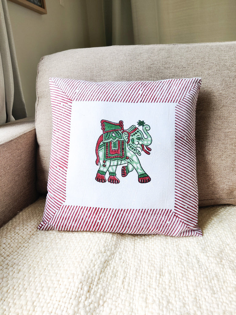 Block Printed Cotton Cushion Covers