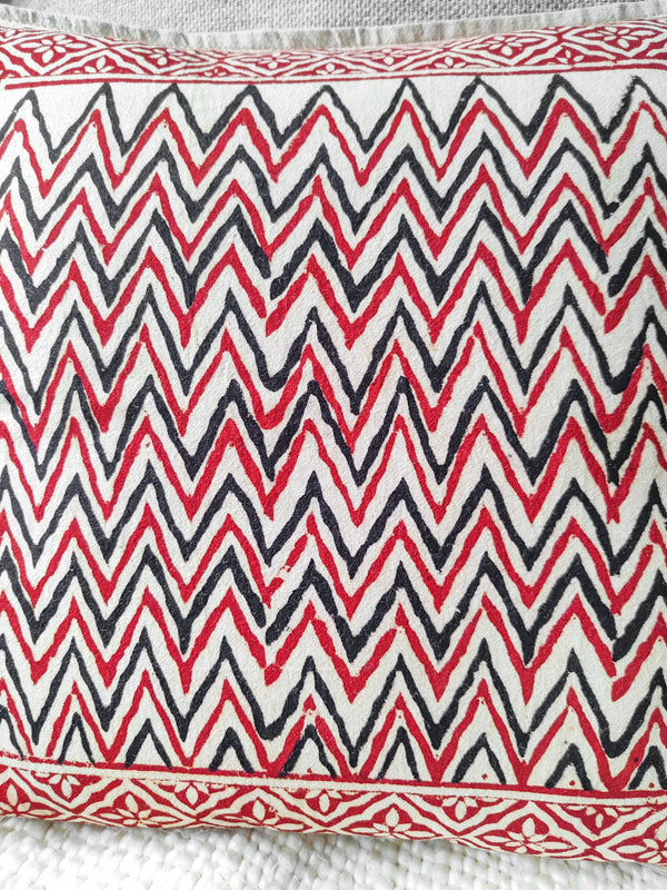 Block Printed Cotton Cushion Covers
