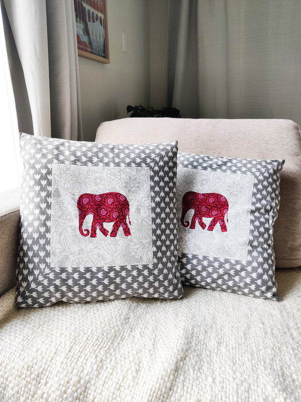 Block Printed Cotton Cushion Covers