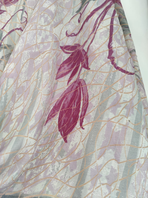 Silk Sari Belle Sleeve Wrap Top #2