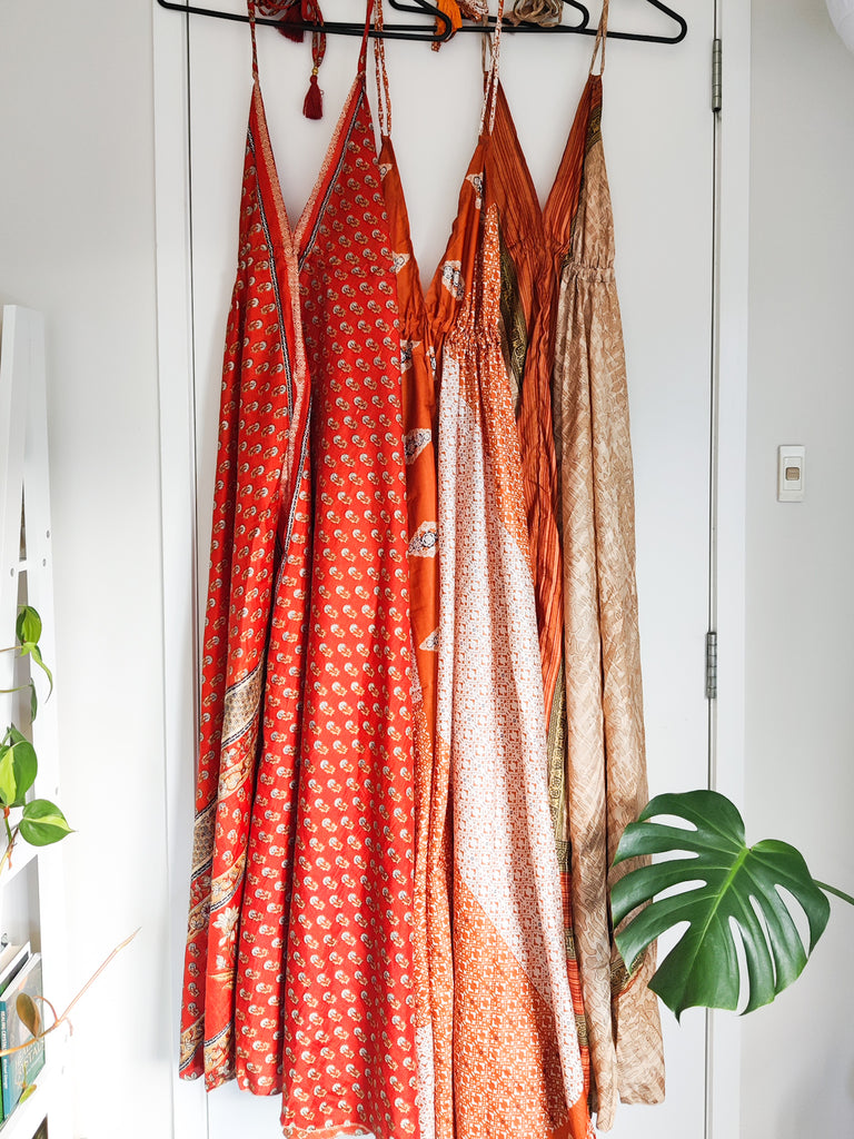 Recycled Silk Sari Magic Dress