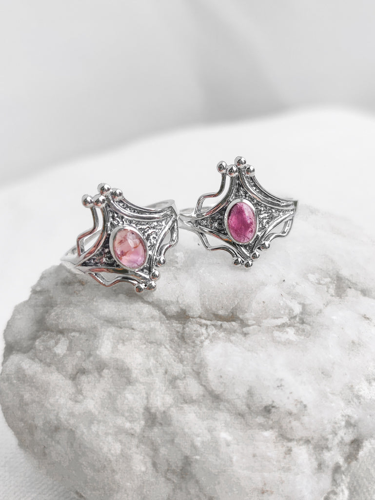 Tourmaline Rings - Sterling Silver