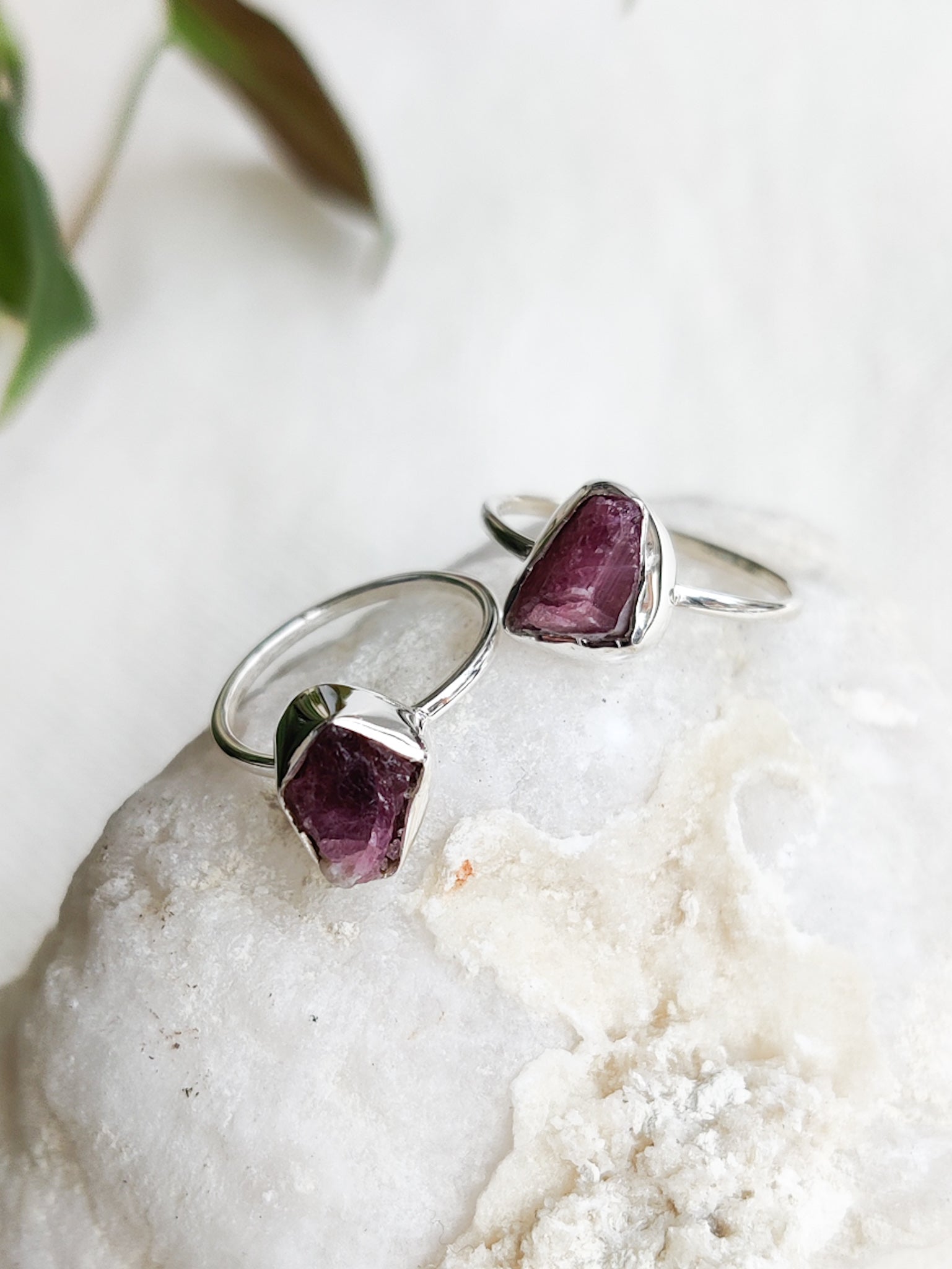 Small Rough Crystal Sterling Silver Rings | The Third Eye | New Zealand ...