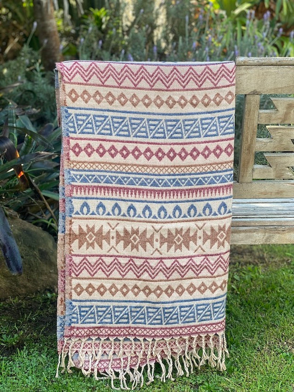 Galaxy Wool Blanket Shawl