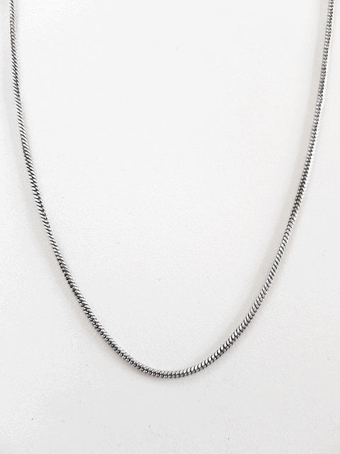 Silver Plated Brass 50cm Chain