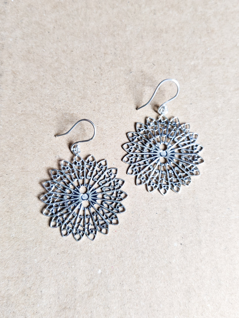 Plated Brass Earrings