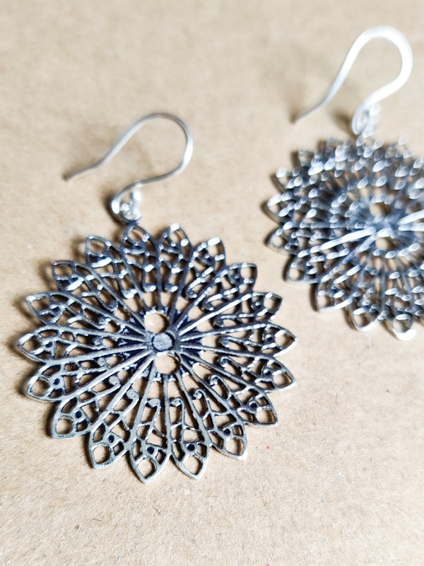 Plated Brass Earrings