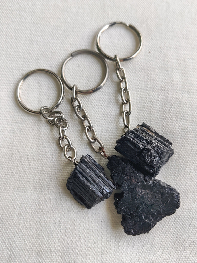 Black Tourmaline Keychain