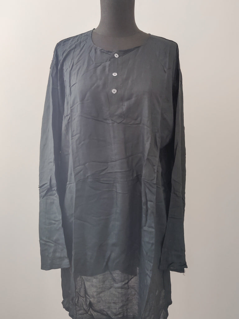 Long Sleeve Cotton Kurta Shirt