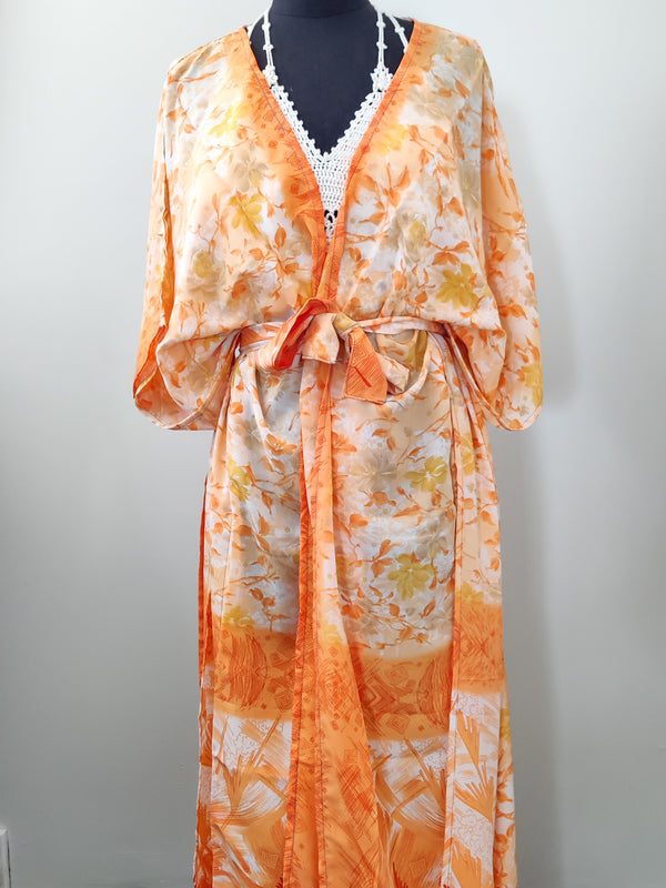 Long Silk Kimono TheThirdEyeNZ