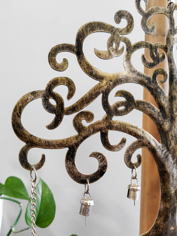 Large Brass Tree of Life Mobile