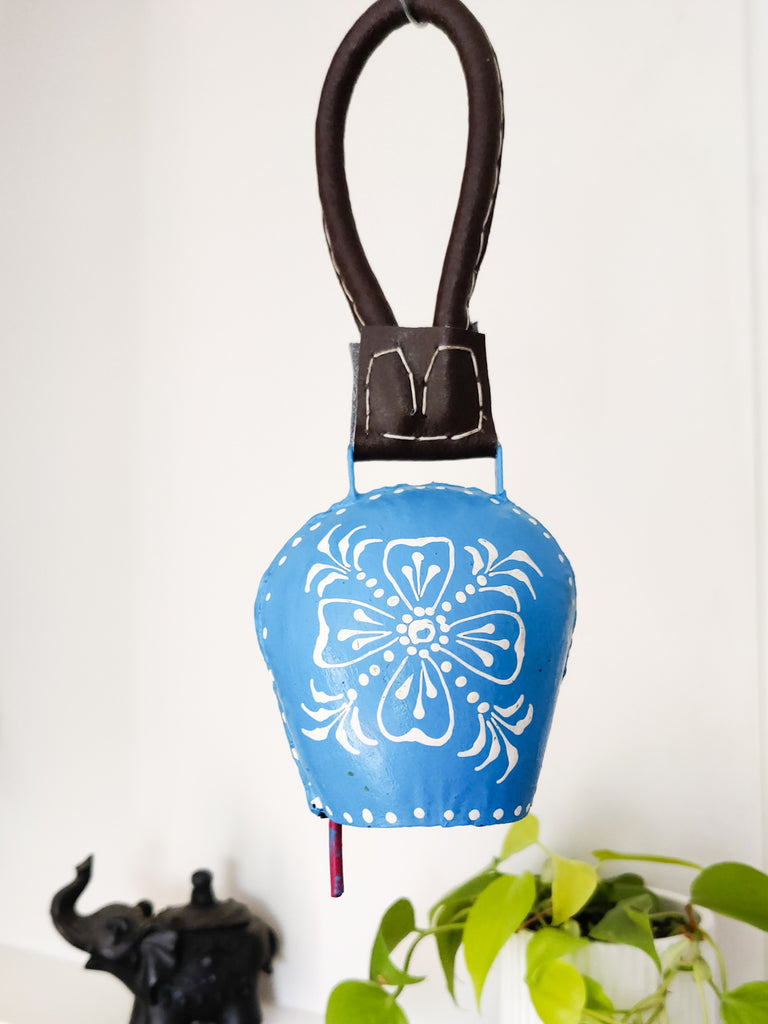 Coloured Handpainted Cow Bells