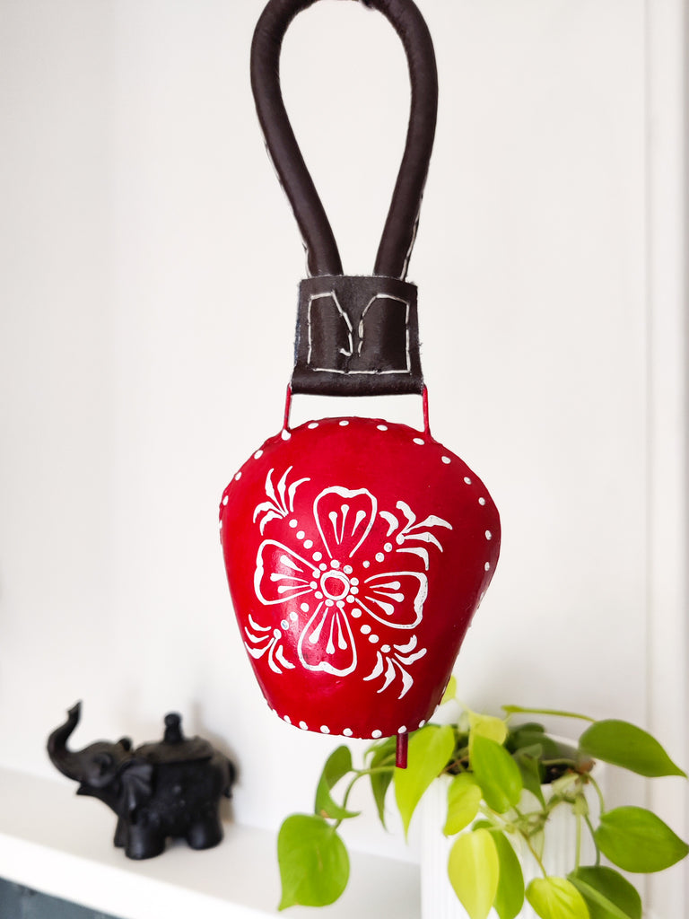 Coloured Handpainted Cow Bells