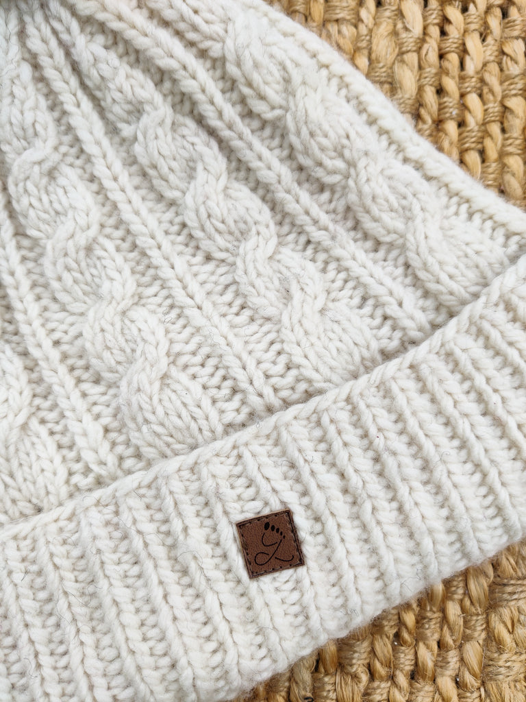 Wool Pompom Beanie