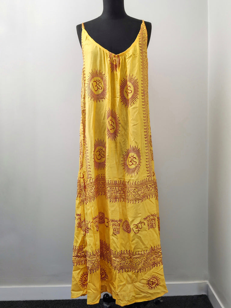 Long Ohm Cotton Maxi Dress  TheThirdEyeNZ